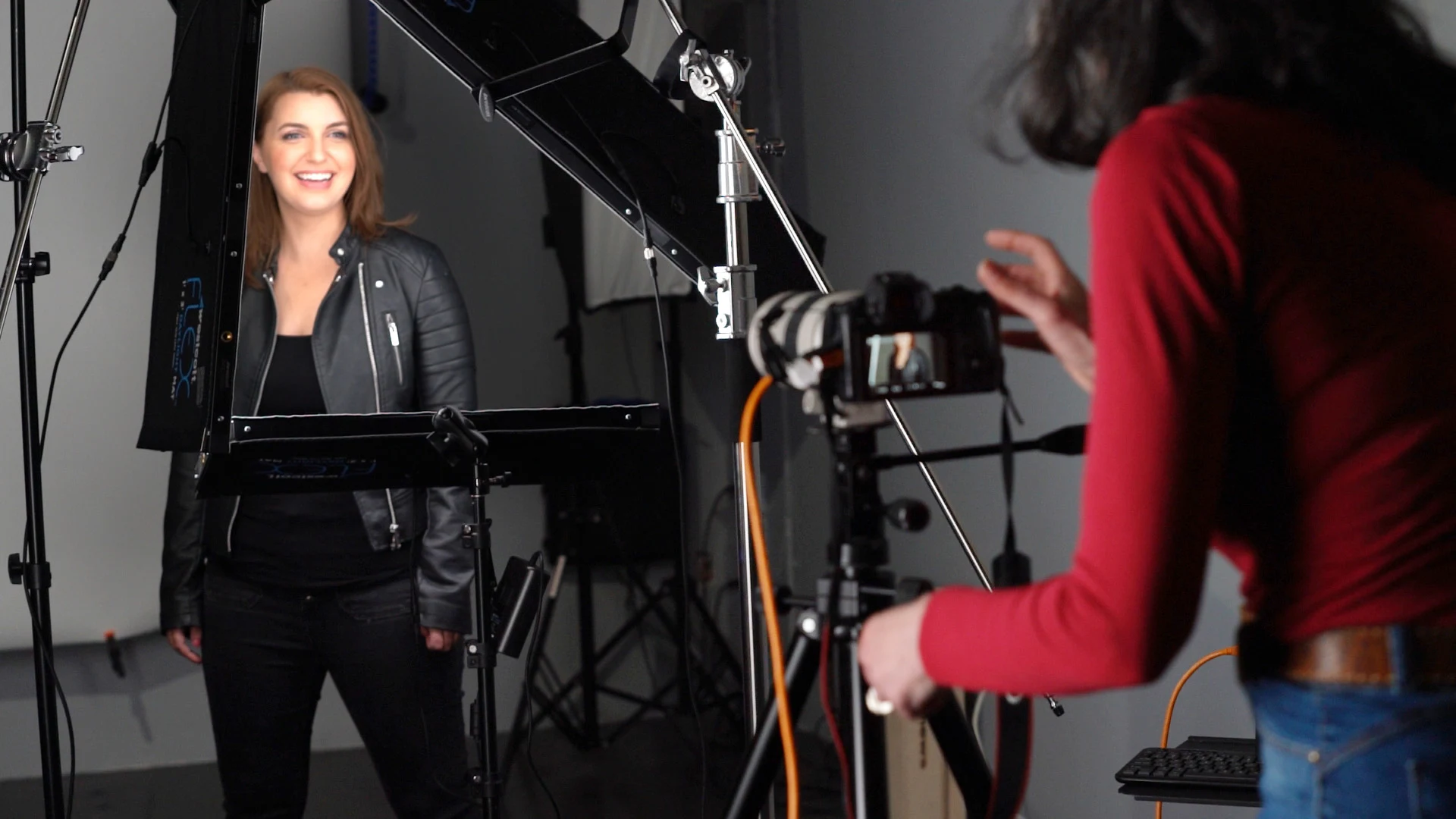 Headshot session at Hoag Studio